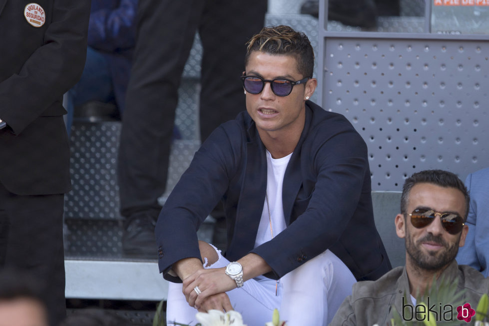 Cristiano Ronaldo en la semifinal del Open de Madrid 2017