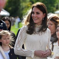 Kate Middleton en una fiesta para los niños refugiados