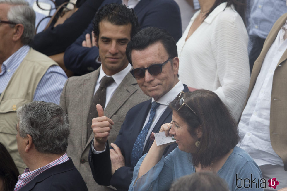 José Ortega Cano en la corrida de toros del día de San Isidro 2017