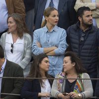 Carola Baleztena y Emiliano Suárez en la corrida de toros del día de San Isidro 2017