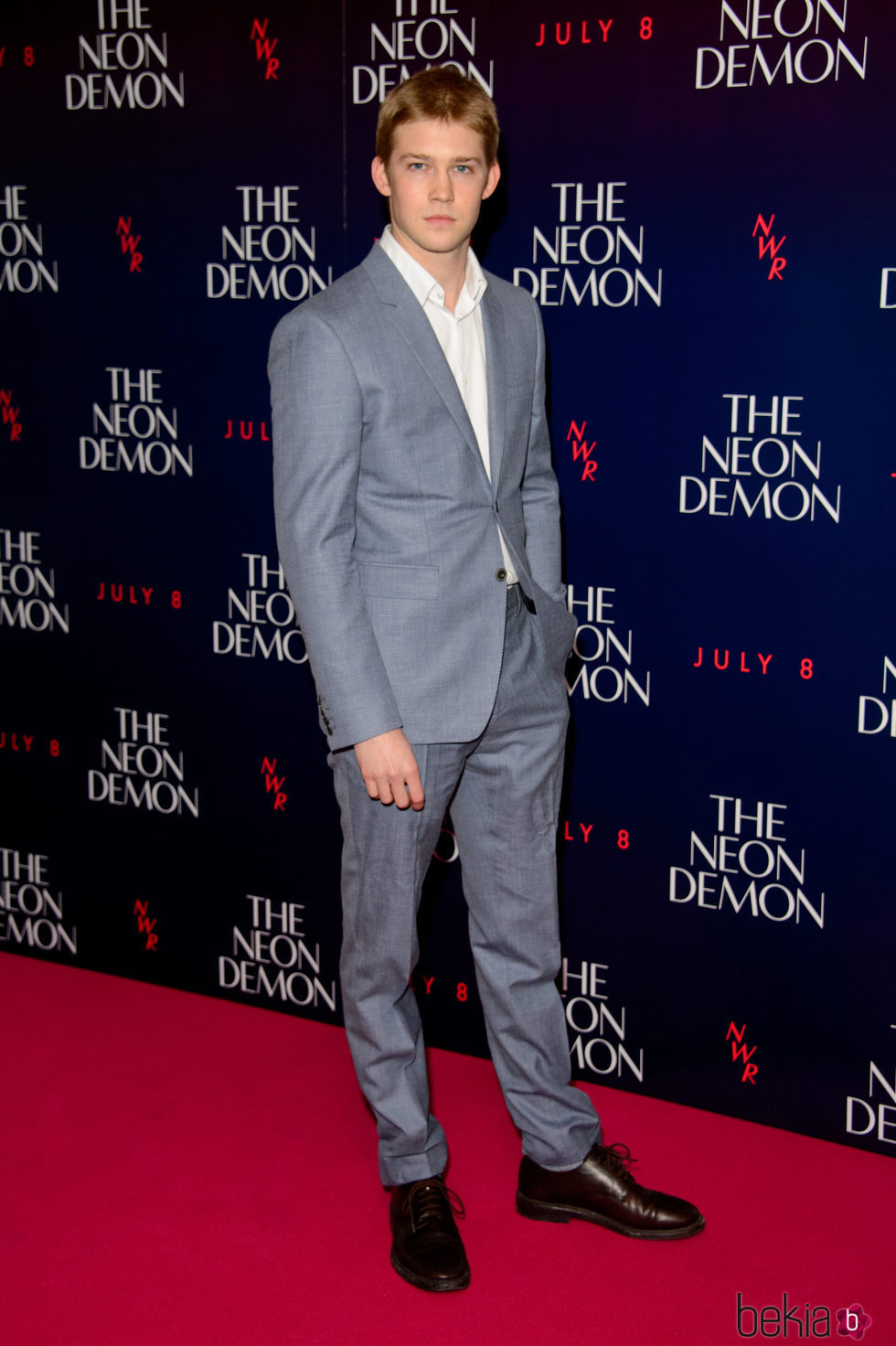 Joe Alwyn en el estreno de 'El Demonio Neón'