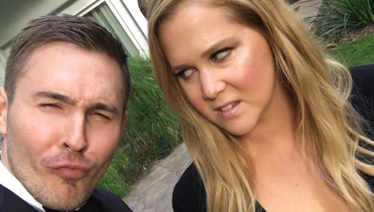 Amy Schumer y su novio Ben Hanisch