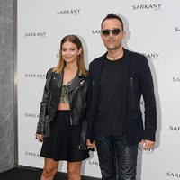 Risto Mejide y Laura Escanes en la inauguración de la tienda de Antonella Roccuzzo y Sofía Balbi