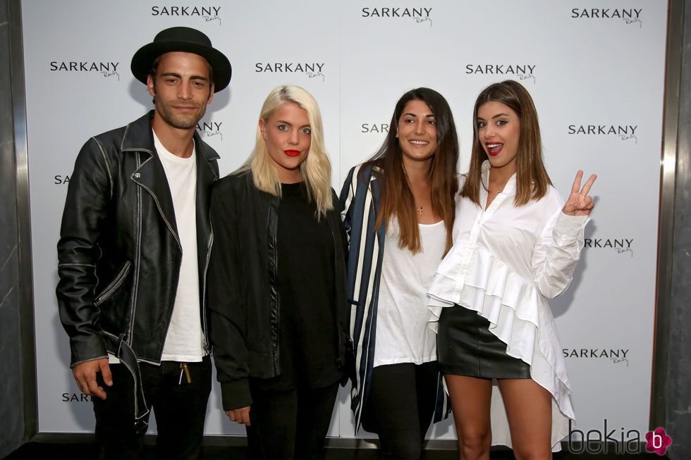 Àlex Domenech, Gigi Vives, Alba Paúl y Dulceida en la inauguración de la tienda de Antonella Roccuzzo y Sofía Balbi