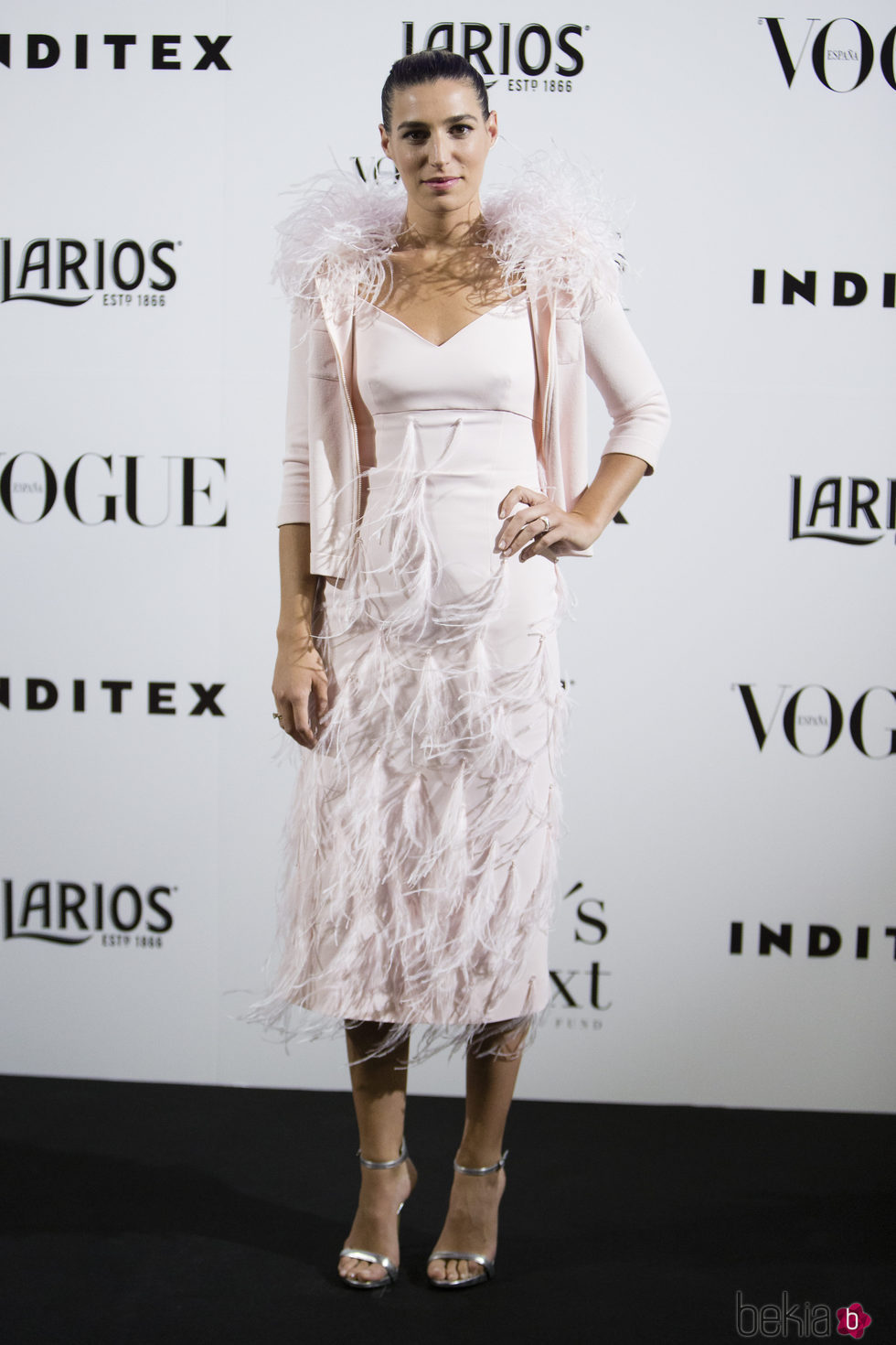 Eugenia Osborne en la fiesta Vogue Who's on next 2017