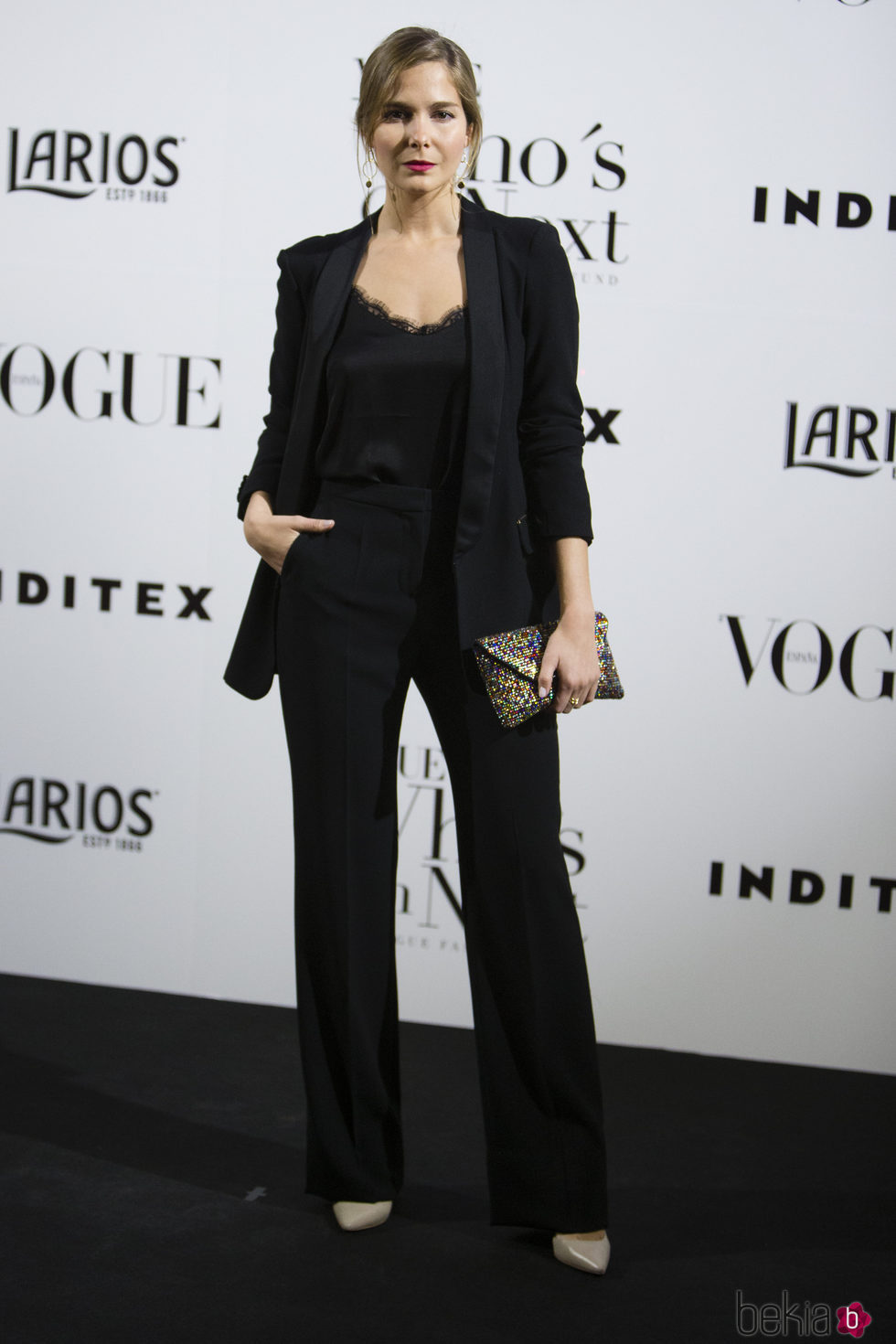 Natalia Sánchez en la fiesta Vogue Who's on next 2017