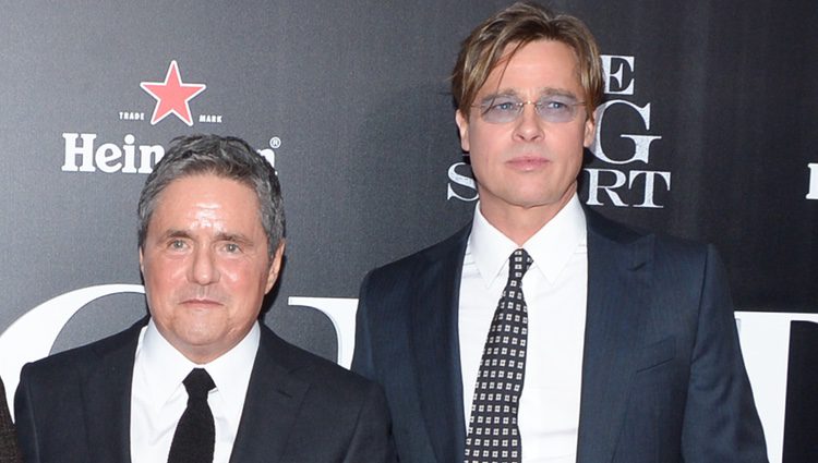 Brad Grey y Brad Pitt en la premiere de 'The Big Short'