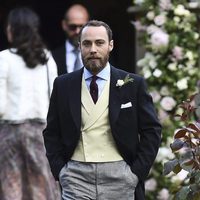 James Middleton en la boda de su hermana Pippa Middleton