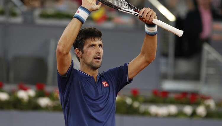 Novak Djokovic en el Mutua Madrid Open 2017