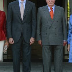 El Rey Felipe y el Rey Juan Carlos en el 40 aniversario de la Fundación Reina Sofía