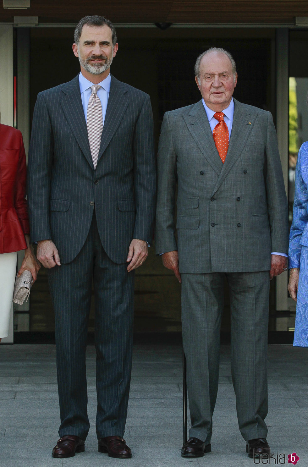 El Rey Felipe y el Rey Juan Carlos en el 40 aniversario de la Fundación Reina Sofía