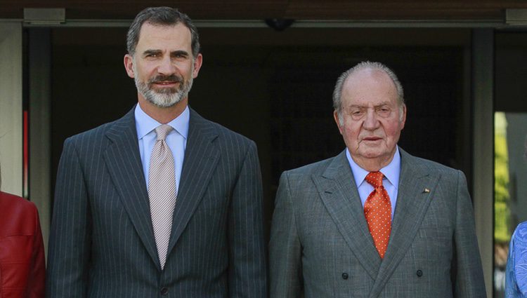 El Rey Felipe y el Rey Juan Carlos en el 40 aniversario de la Fundación Reina Sofía