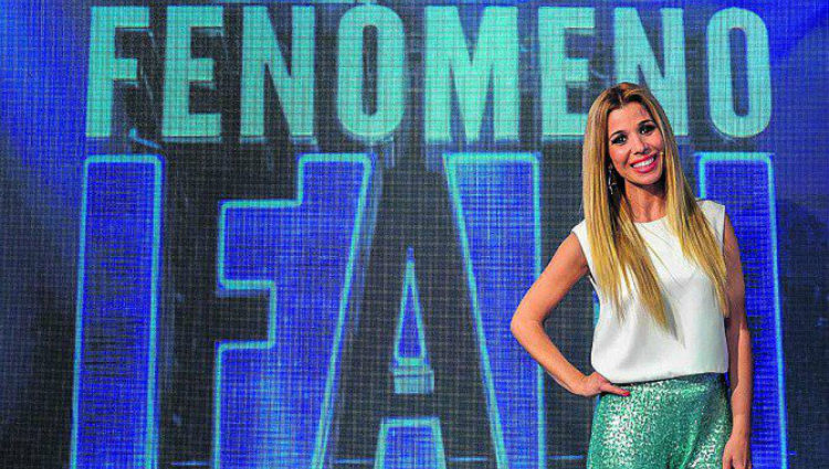 Natalia en su programa 'Fenómeno Fan'