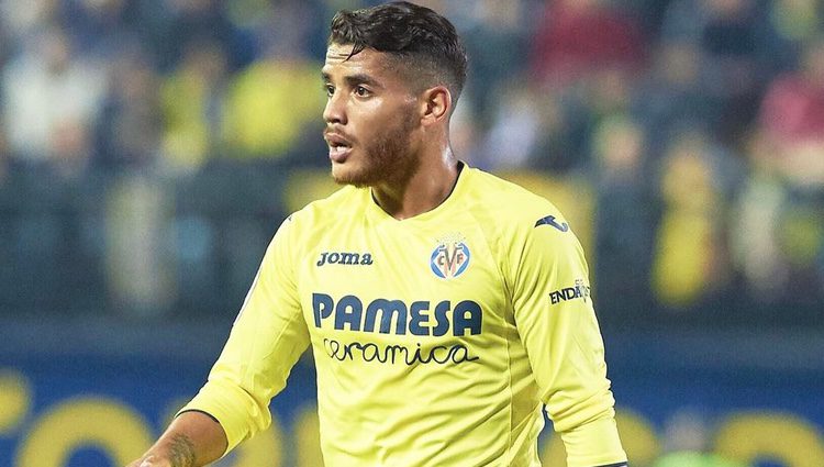 El futbolista Jona Dos Santos jugando uno de sus partidos con el Villarreal