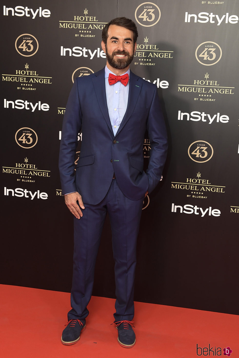 Daniel Muriel en la fiesta organizada por InStyle