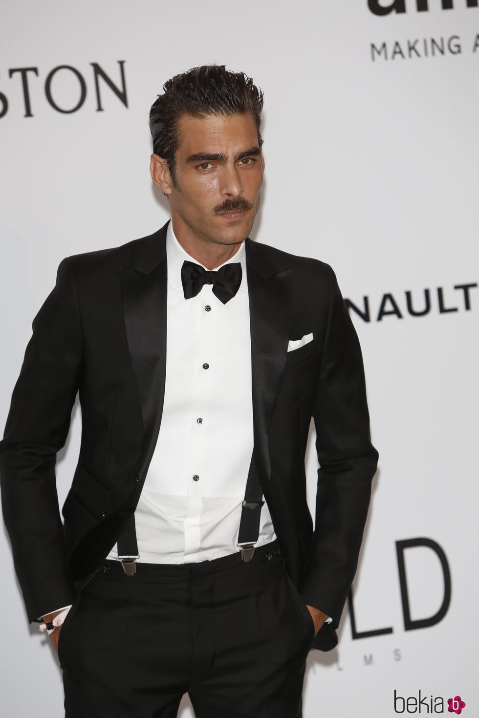 Jon Kortajarena en la Gala amfAR del Festival de Cannes 2017