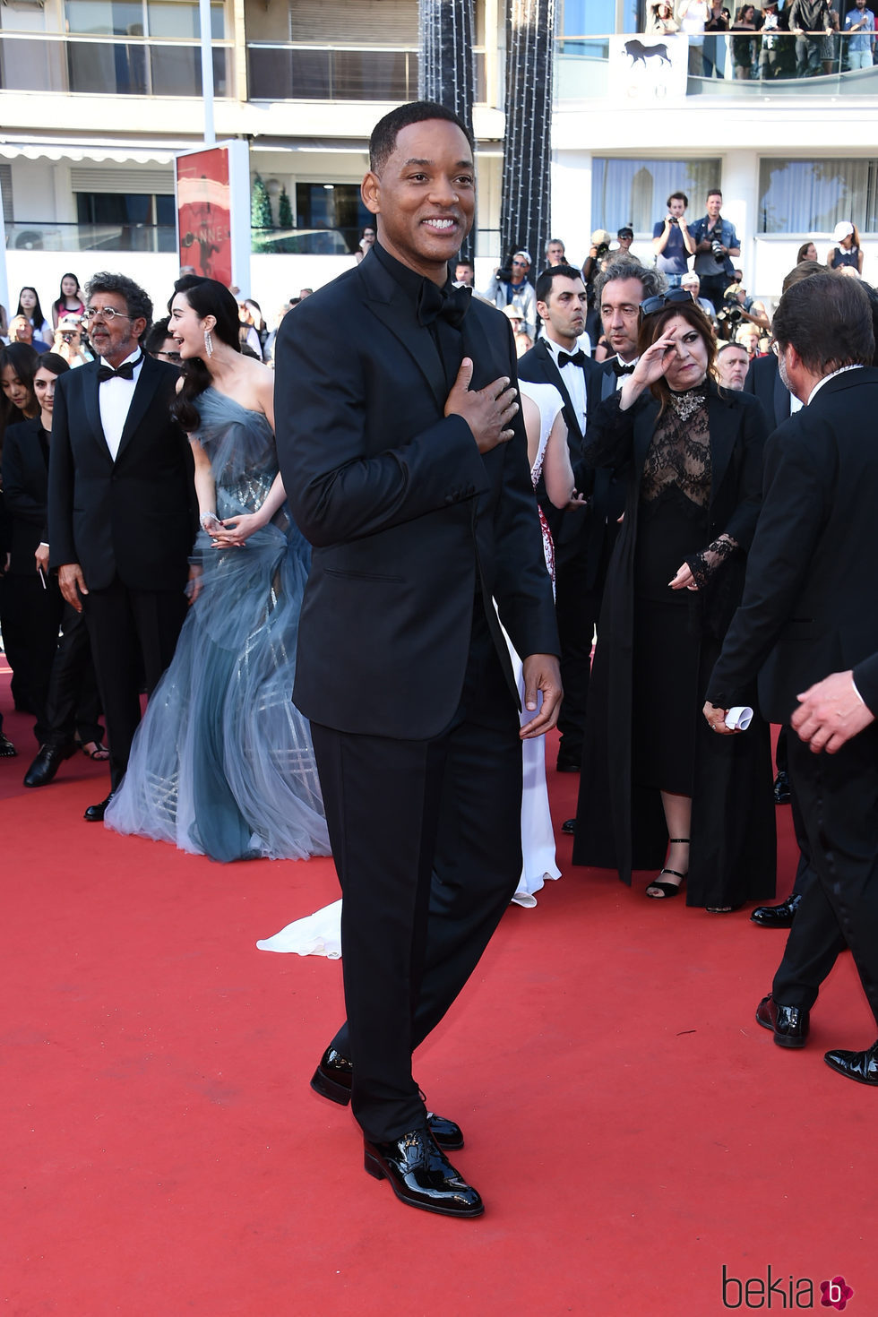 Will Smith en la gala de clausura de Cannes 2017