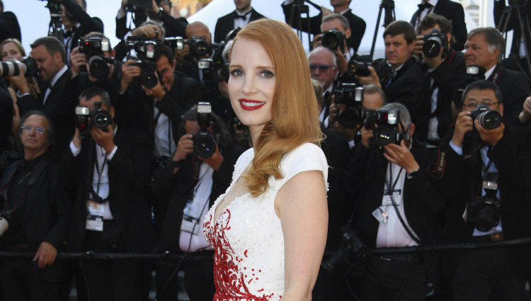 Jessica Chastain en la gala de clausura de Cannes 2017