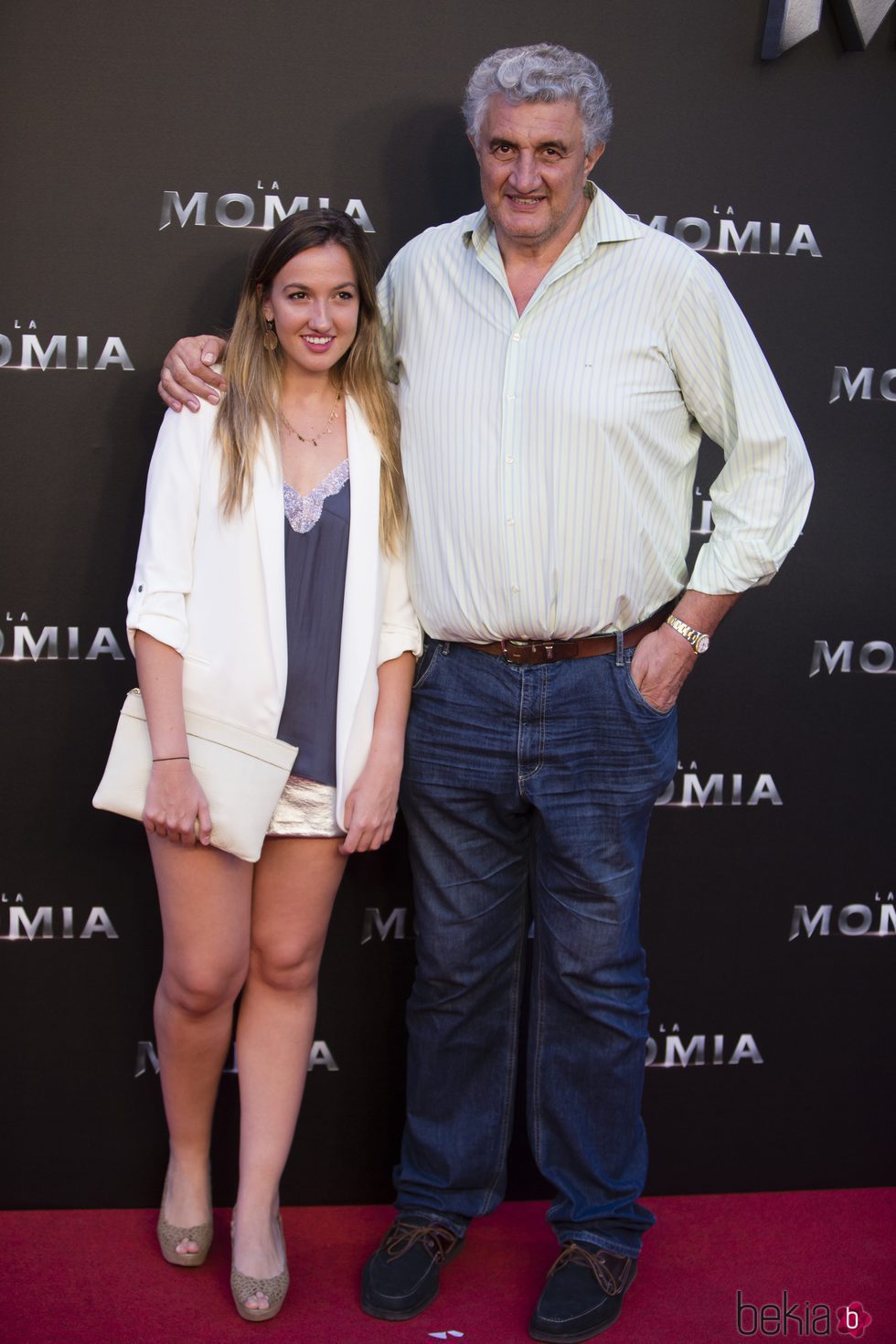 Fernando Romay en la presentación de 'La Momia' en Madrid