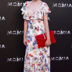 Esmeralda Moya en la presentación de 'La Momia' en Madrid