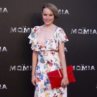 Esmeralda Moya en la presentación de 'La Momia' en Madrid