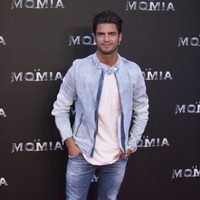 Maxi Iglesias en la presentación de 'La Momia' en Madrid