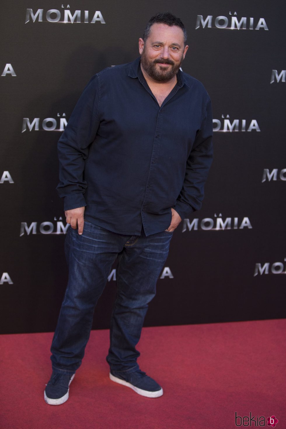 Pepón Nieto en la presentación de 'La Momia' en Madrid