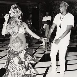 Beyoncé y Jay Z bailan al ritmo africano