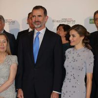 Los Reyes Felipe y Letizia en el 60 aniversario de Europa Press