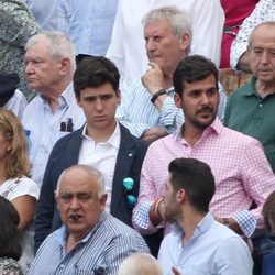 Froilán en los toros a pocos metros del Rey Juan Carlos