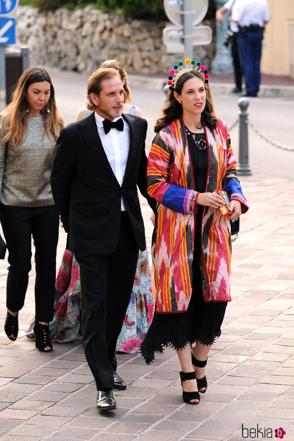 Andrea Casiraghi y Tatiana Santo Domingo en los MCFW Fashion Awards 2017