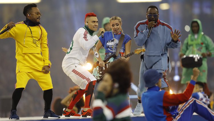 Black Eyed Peas en la final de la Champions League 2017