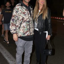 Fonsi Nieto y Marta Castro en el concierto de Guns N' Roses en Madrid