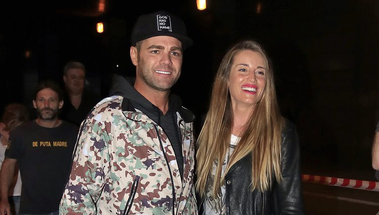 Fonsi Nieto y Marta Castro en el concierto de Guns N' Roses en Madrid