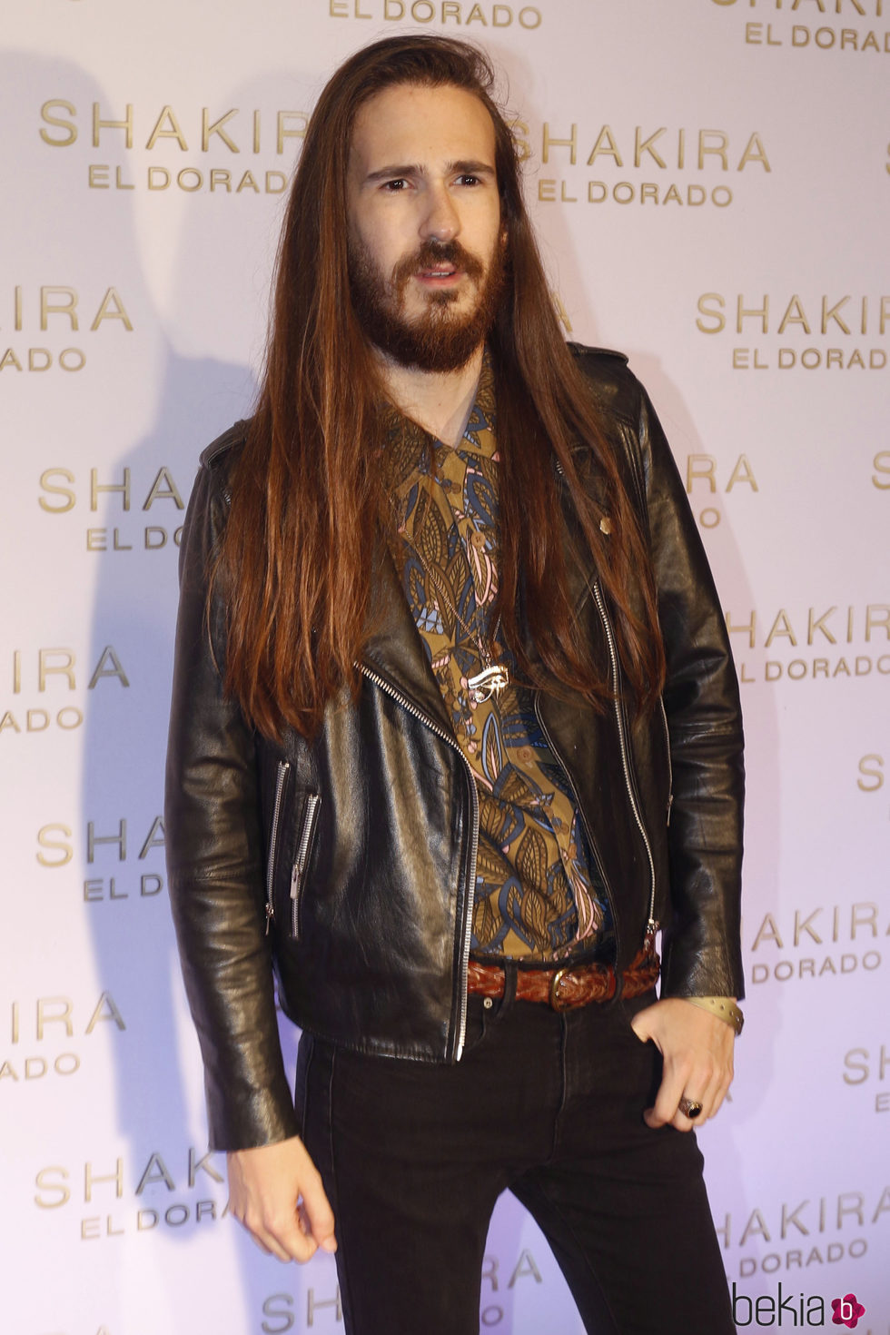 Carlos Sadness en la presentación del nuevo disco de Shakira, 'El Dorado'