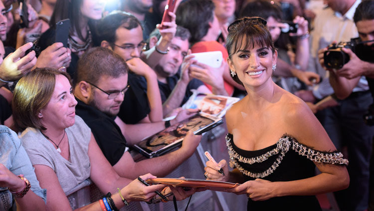 Penélope Cruz en la presentación de 'Ma ma'