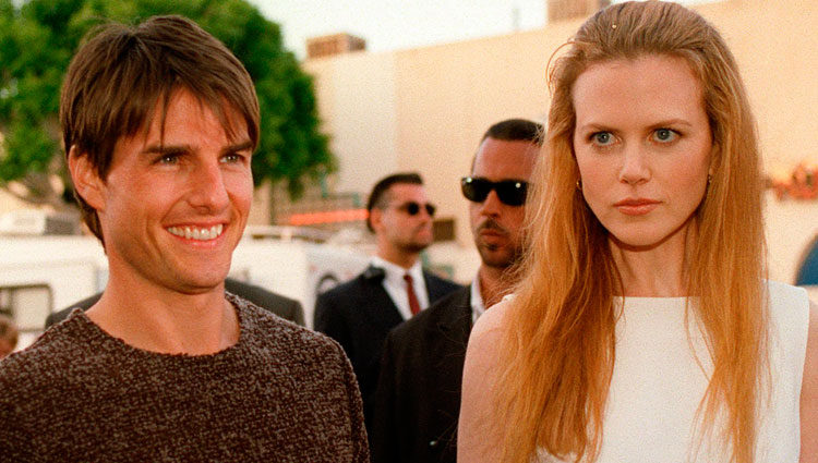 Nicole Kidman y Tom Cruise paseando su amor