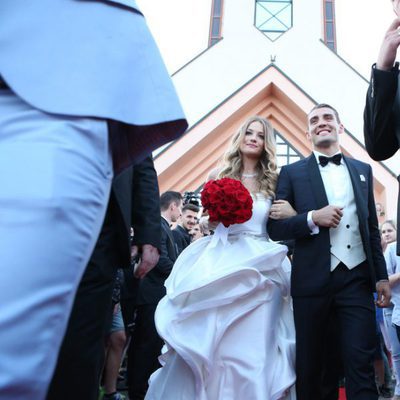 La boda croata de Mateo Kovacic e Izabel Andrijanic