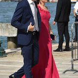 Nacho Fernández y María Cortés en la boda de Campello y Morata