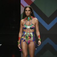 Cristina Pedroche desfilando en la pasarela de Moda Cálida de Gran Canaria