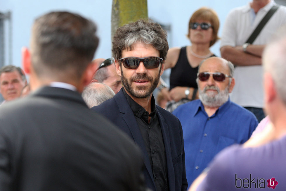 José Tomás en el entierro del torero Iván Fandiño