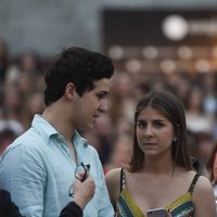 Froilán y Mar Torres-Fontes en el concierto de Taburete en un evento de moda