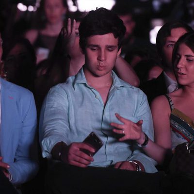 Froilán y Victoria de Marichalar en el concierto de Taburete con Mario Vaquerizo