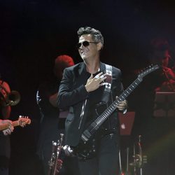 Alejandro Sanz durante su concierto 'Más es Más'