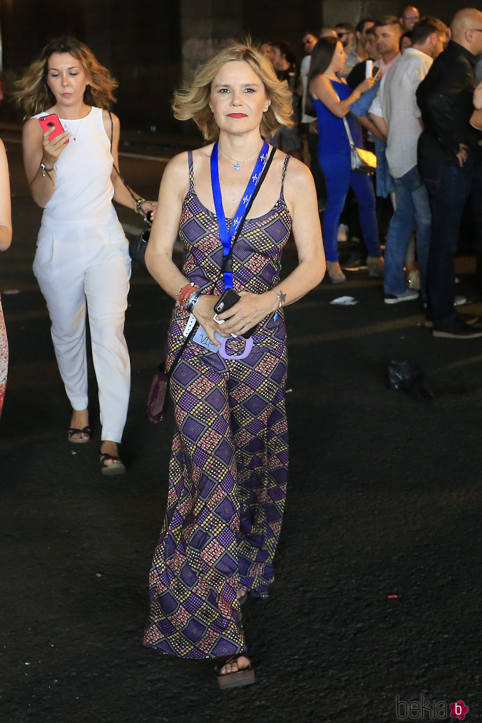 Eugenia Martínez de Irujo llegando al concierto de Alejandro Sanz 'Más es más' en Madrid