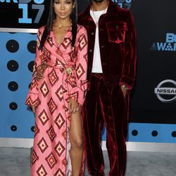 Big Sean y Jhene Aiko en los premios BET 2017