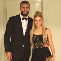 Gerard Piqué y Shakira en la boda de Antonella Roccuzzo y Leo Messi