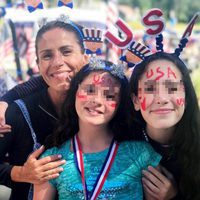 Soleil Moonfrye celebra en familia el 4 de julio