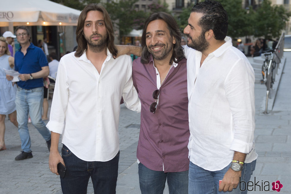 Antonio Carmona y Emiliano Suárez asisten juntos al concierto de Sting en Madrid