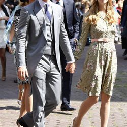 Pierre Casiraghi y Beatrice Borromeo en la boda de Ernst August de Hannover